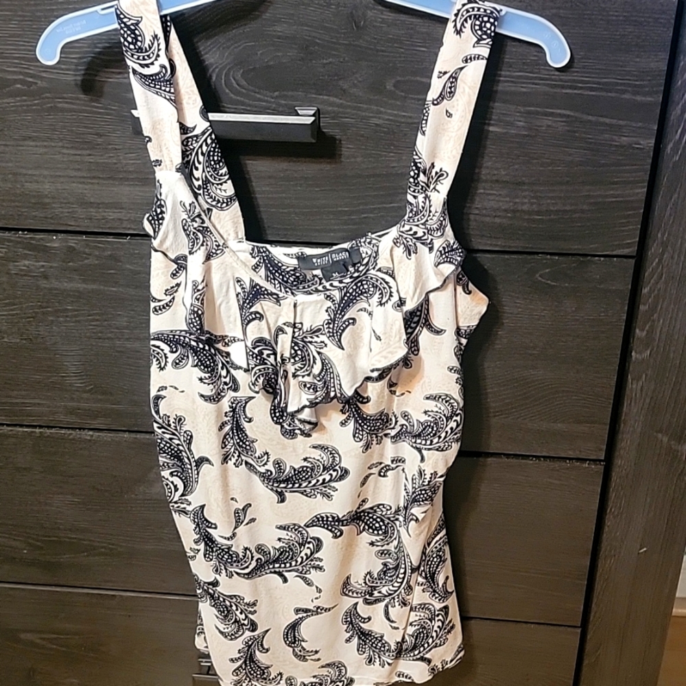 Cream and black shirt from WHBM